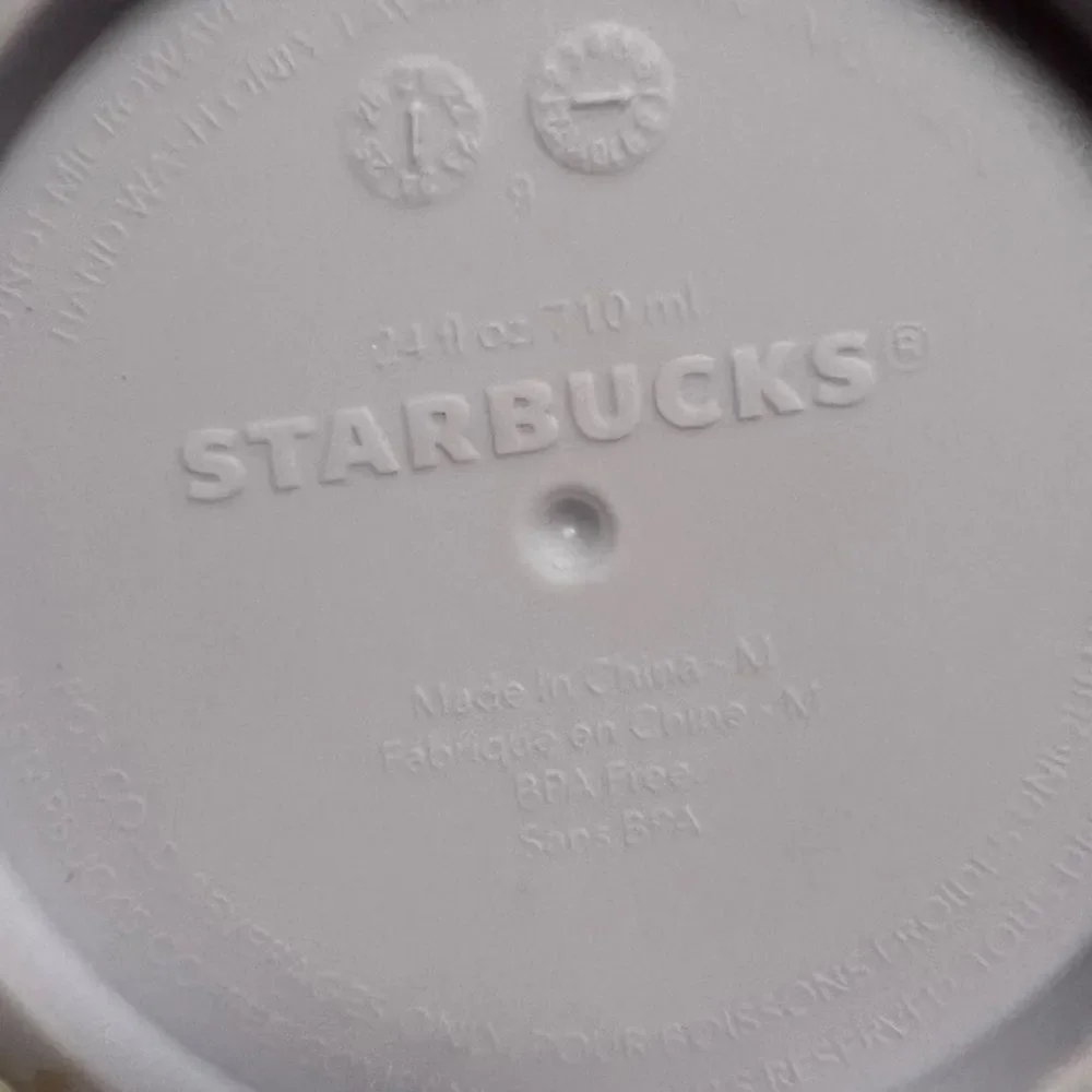 Starbucks Matte Icy Lavender Studded Tumbler 24oz